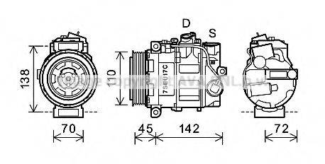 PRASCO MSK615 Компресор, кондиціонер