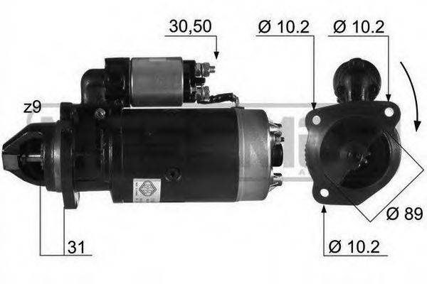 MESSMER 220009 Стартер