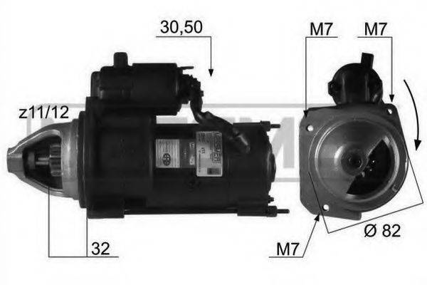 MESSMER 220127 Стартер