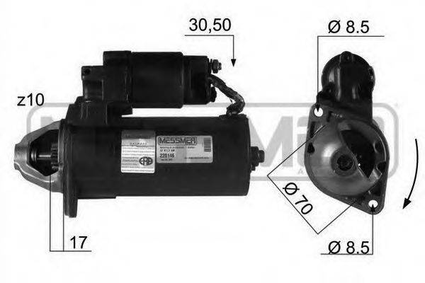 MESSMER 220146 Стартер