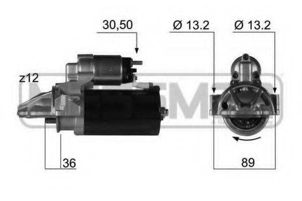 MESSMER 220353 Стартер