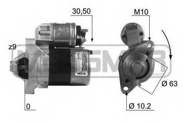 MESSMER 220358 Стартер