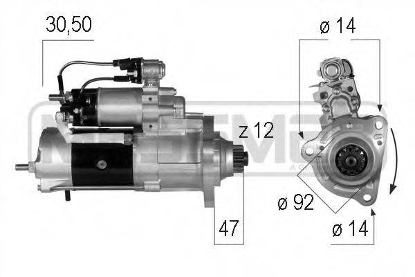 MESSMER 220570 Стартер