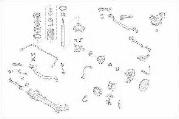 LEMFORDER BMW5TOUFL002 Рульове управління; Підвіска колеса