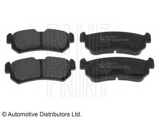 BLUE PRINT ADG04280 Комплект гальмівних колодок, дискове гальмо