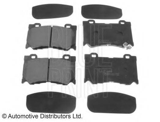 BLUE PRINT ADN142148 Комплект гальмівних колодок, дискове гальмо