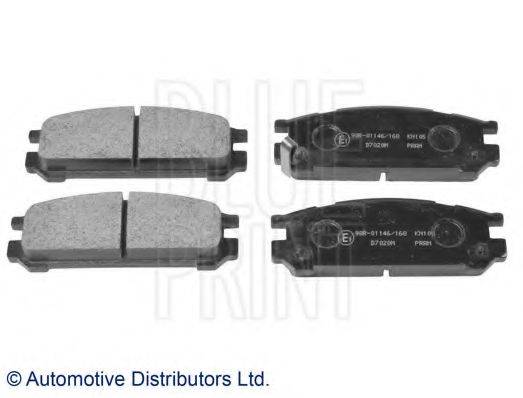 BLUE PRINT ADS74224 Комплект гальмівних колодок, дискове гальмо