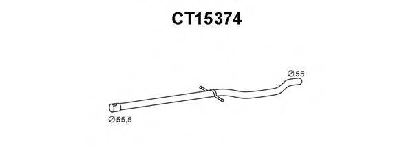 VENEPORTE CT15374 Ремонтна трубка, каталізатор