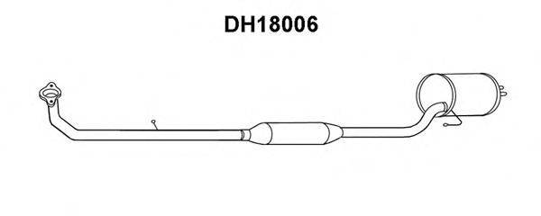 VENEPORTE DH18006 Передглушувач вихлопних газів