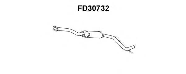 VENEPORTE FD30732 Передглушувач вихлопних газів