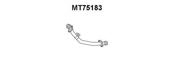 VENEPORTE MT75183 Труба вихлопного газу