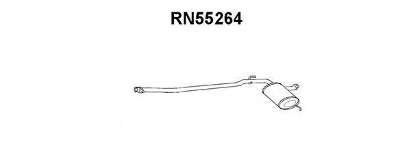 VENEPORTE RN55264 Передглушувач вихлопних газів