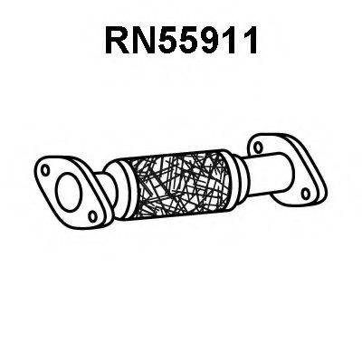 VENEPORTE RN55911 Труба вихлопного газу