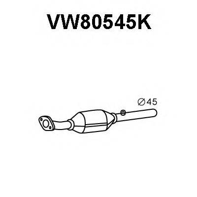 VENEPORTE VW80545K Каталізатор