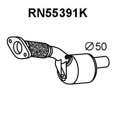 VENEPORTE RN55391K Каталізатор