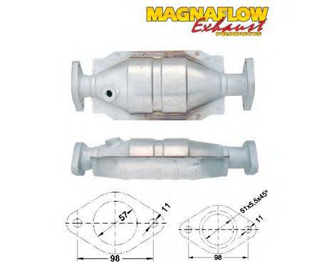 MAGNAFLOW 89206 Каталізатор