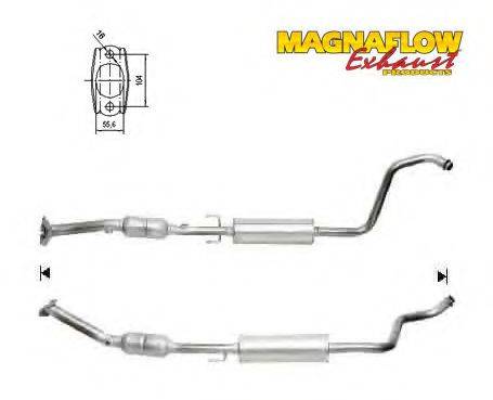 MAGNAFLOW 78007 Каталізатор