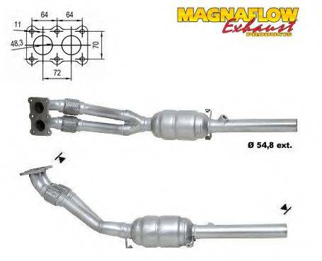 MAGNAFLOW 70209 Каталізатор