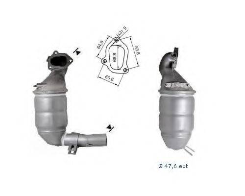 MAGNAFLOW 62519D Каталізатор