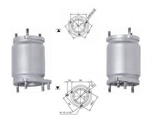 MAGNAFLOW 69606 Каталізатор