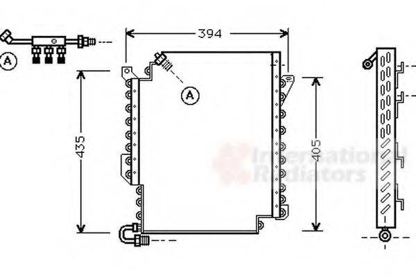 VAN WEZEL 03005119 Конденсатор, кондиціонер