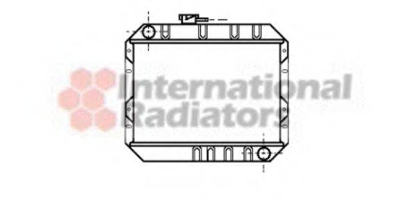 VAN WEZEL 18002014 Радіатор, охолодження двигуна