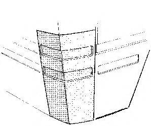 VAN WEZEL 3050115 Боковина