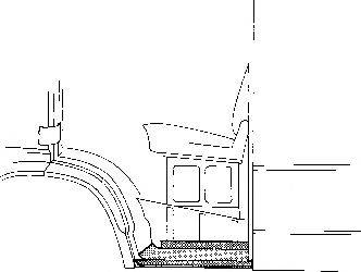 VAN WEZEL 3070101 Накладка порога