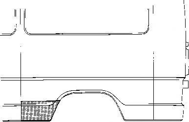 VAN WEZEL 3070142 Боковина