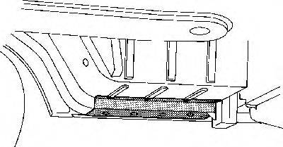 VAN WEZEL 3070301 Лонжерон