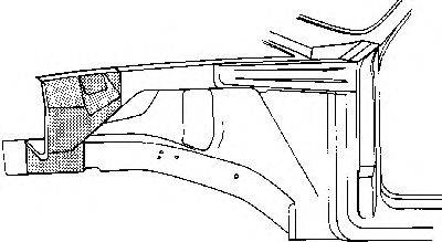 VAN WEZEL 3727358 Внутрішня частина крила