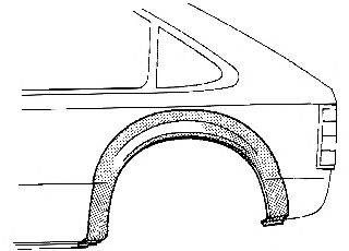 VAN WEZEL 4319146 Боковина