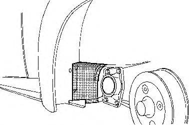 VAN WEZEL 5801469 Колісна ніша