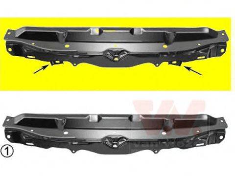 VAN WEZEL 4049663 Облицювання передка