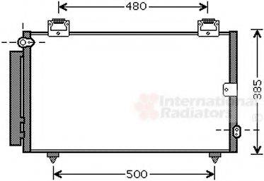 VAN WEZEL 53005594 Конденсатор, кондиціонер