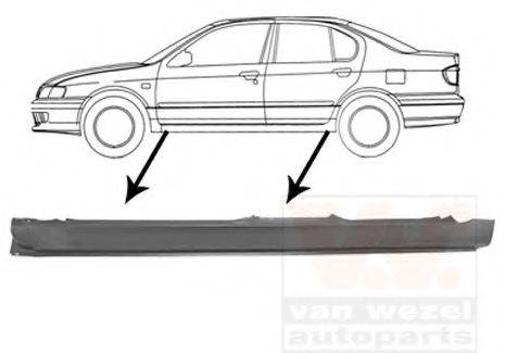 VAN WEZEL 3348103 Накладка порога