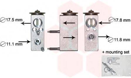 VAN WEZEL 09001276 Розширювальний клапан, кондиціонер