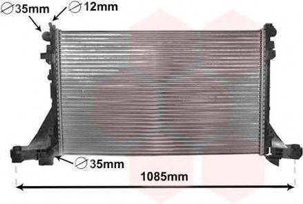 VAN WEZEL 33002381 Радіатор, охолодження двигуна