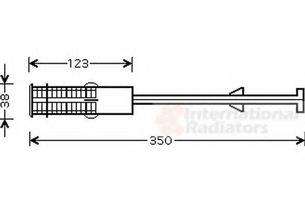 VAN WEZEL 4000D264 Осушувач, кондиціонер