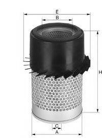 UNIFLUX FILTERS XA1212K Повітряний фільтр