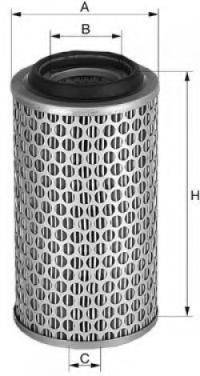 UNIFLUX FILTERS XA1242 Повітряний фільтр