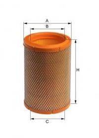 UNIFLUX FILTERS XA706B Повітряний фільтр