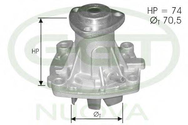 GGT PA12297 Водяний насос