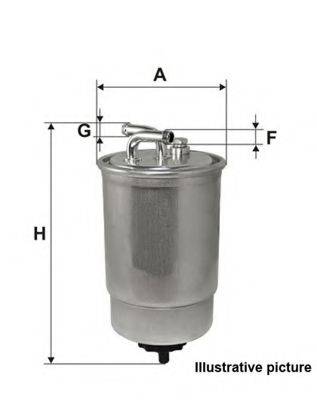 OPEN PARTS EFF508020 Паливний фільтр