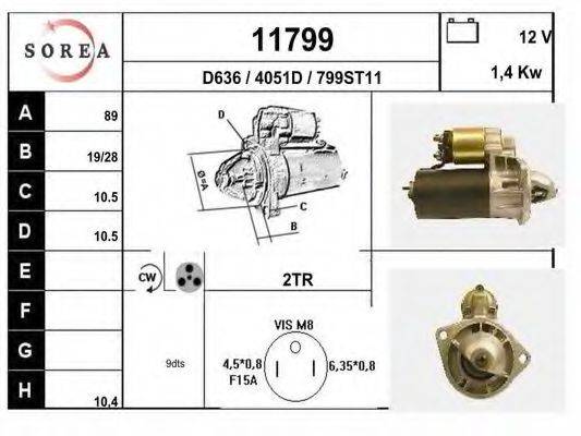 EAI 11799 Стартер