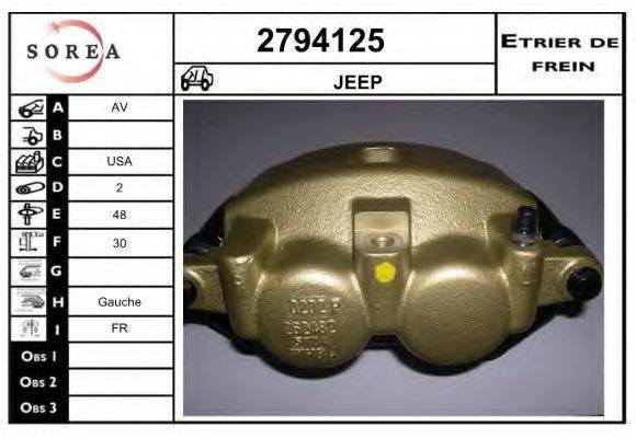 EAI 2794125 Гальмівний супорт