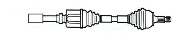 CEVAM 5195 Приводний вал