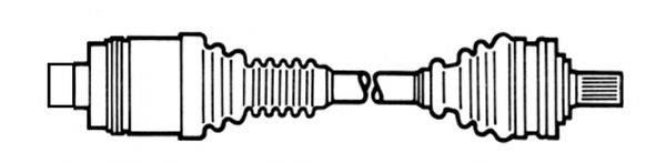 CEVAM 5821 Приводний вал