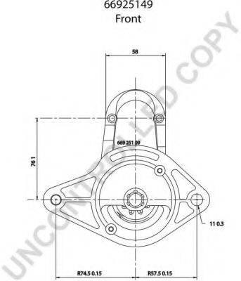 PRESTOLITE ELECTRIC 66925149 Стартер