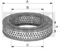 MANN-FILTER C15556 Повітряний фільтр; Фільтр, повітря у внутрішньому просторі